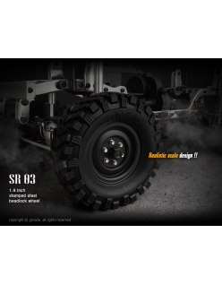 Llantas Gmade 1.9 SR03 Beadlkock Gris - Ruedas Crawler | BBH